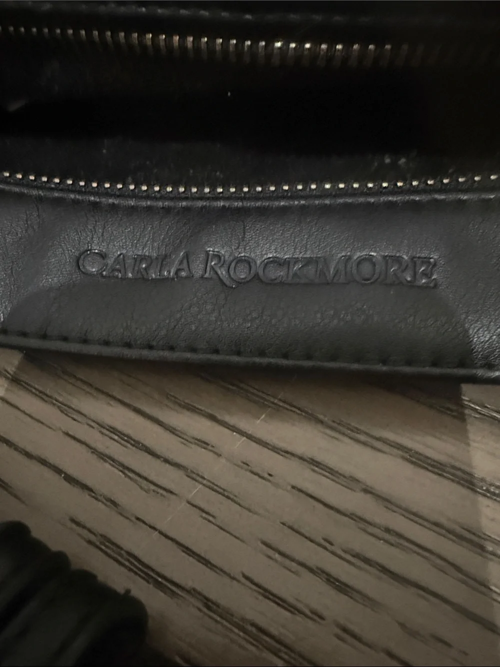 Black unisex Leather-Effect Sling Belt Bag